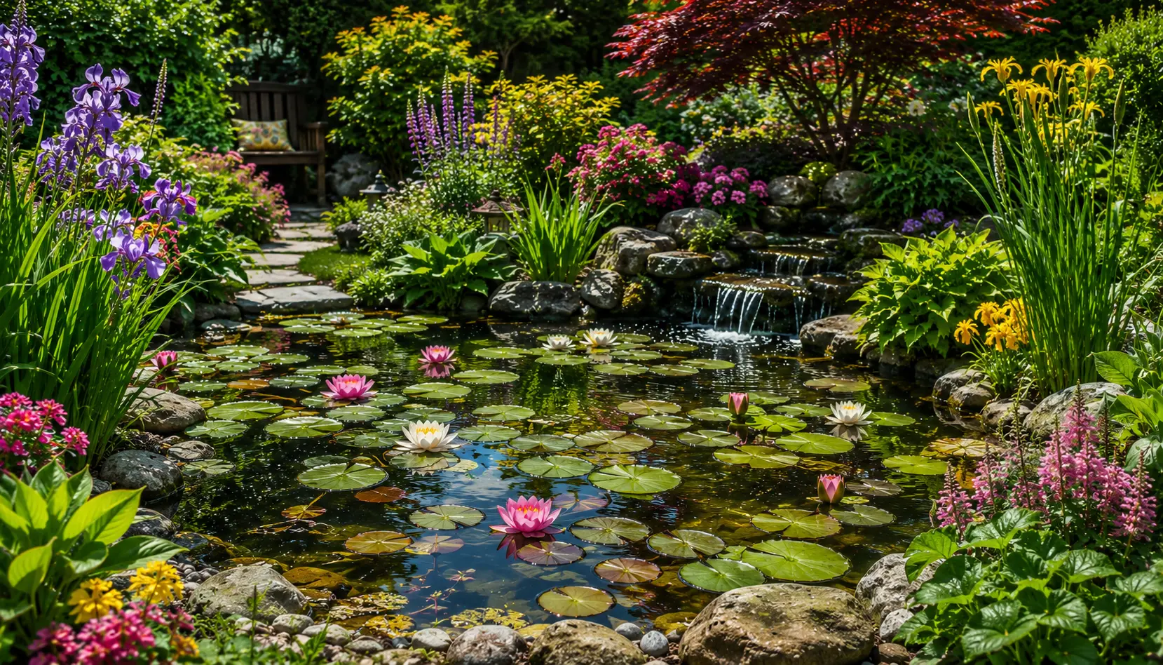 Best Plants to Grow Around a Garden Pond
