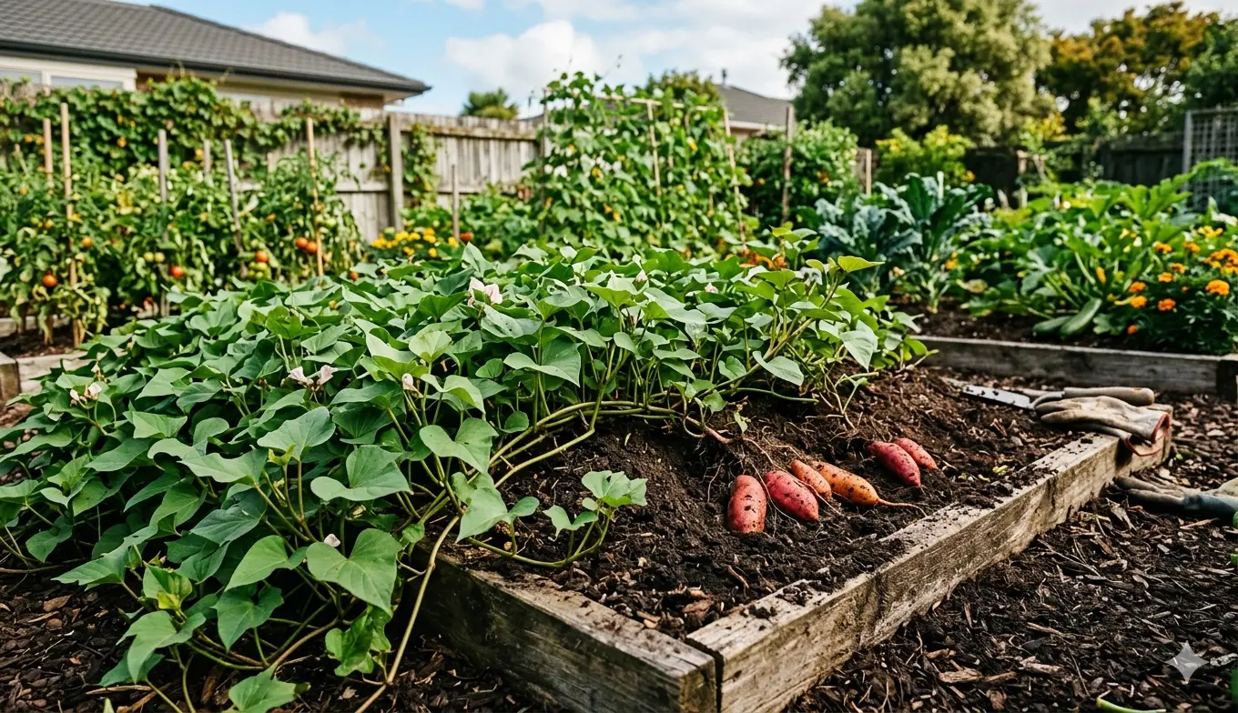 🌿 Grow & Regrow Kūmara in NZ: The Complete Guide ✨