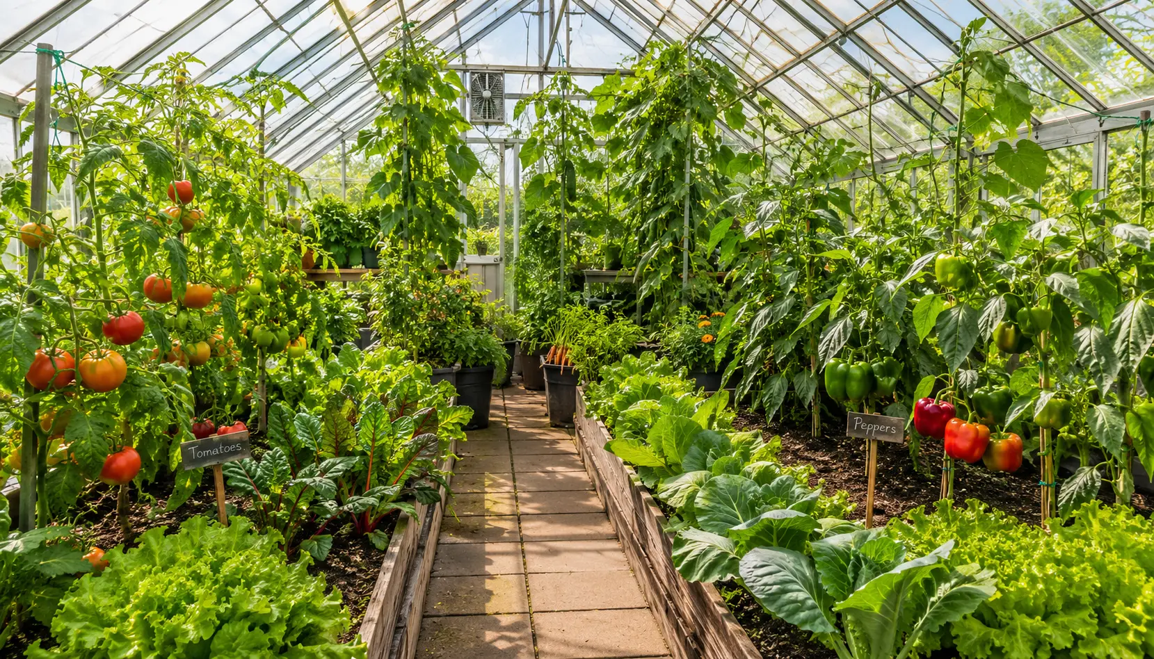 🌿 Greenhouse Vegetable Growing NZ: Year-Round Harvests!