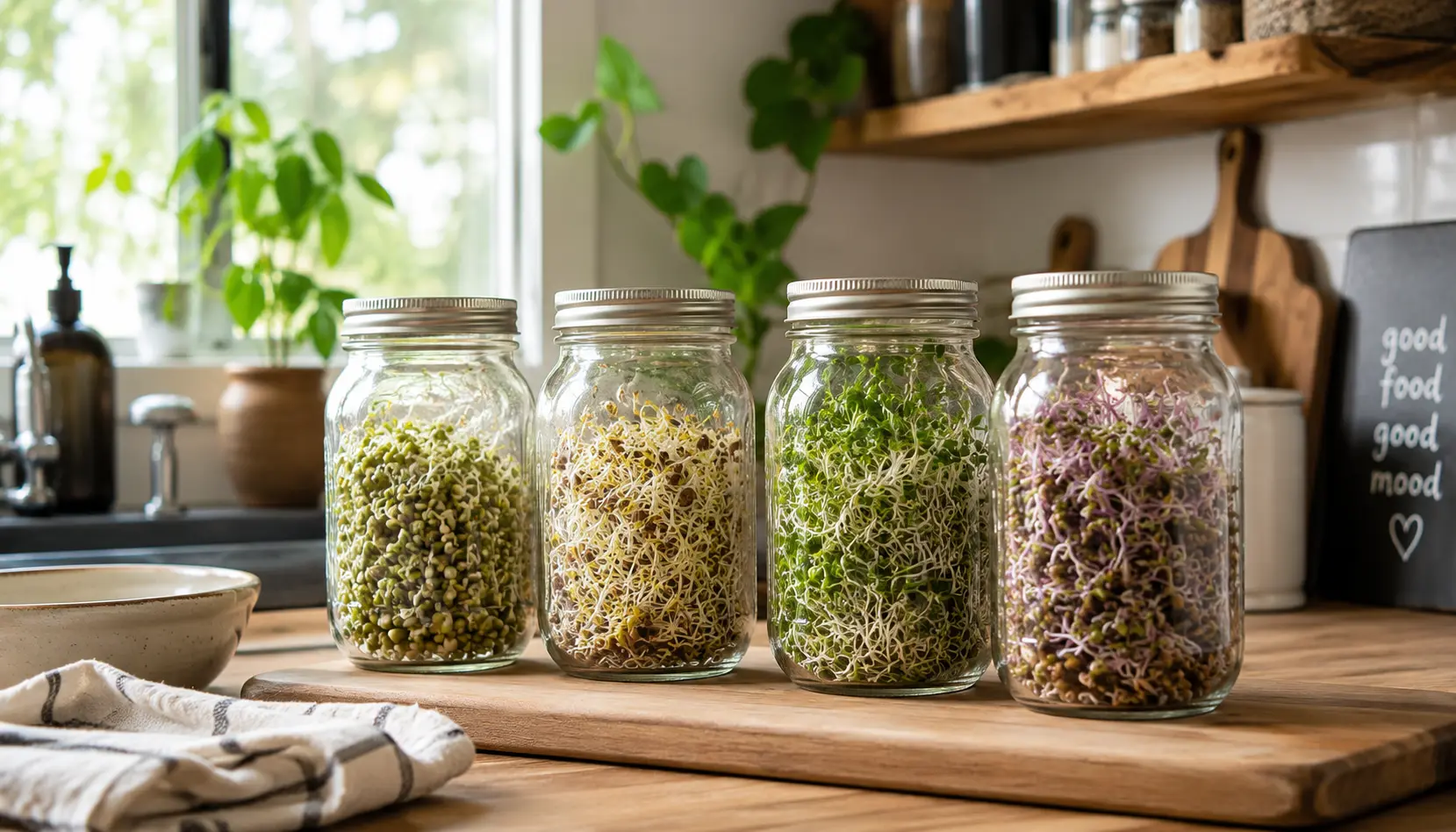 🌱 How to Grow Sprouts for Salads & Sandwiches in NZ