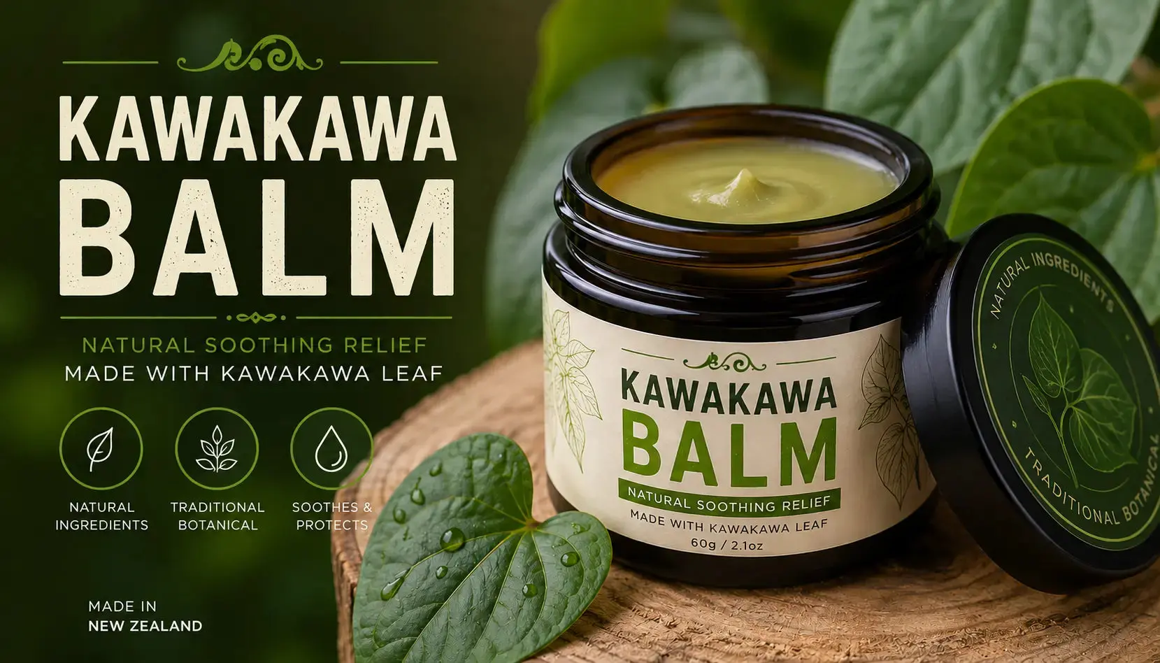 🌿 Make Your Own Kawakawa Balm: A NZ Guide to Green Gold