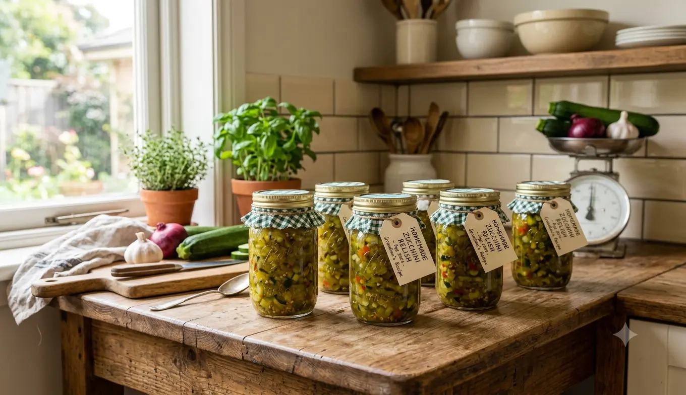 Zucchini Chutney & Relish: Make Your Own NZ Garden 🌱✨