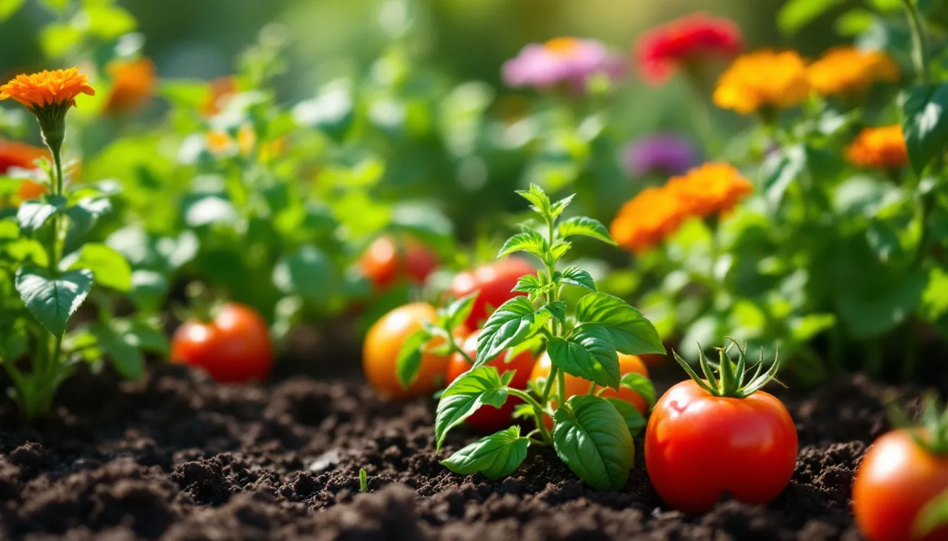 Companion Planting NZ Spring: Veg, Herbs & Flowers
