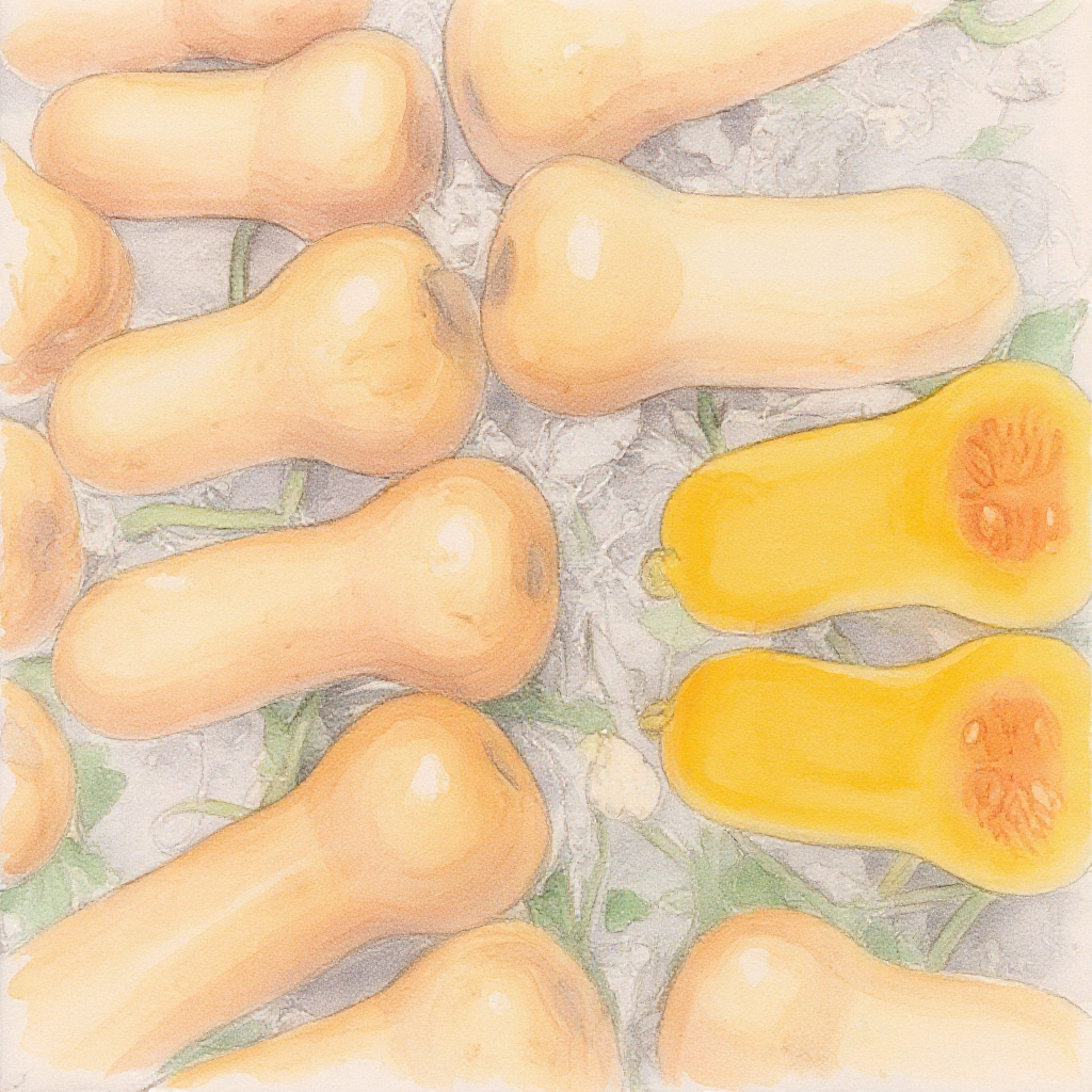 Botanical Love Butternut Waltham Seeds